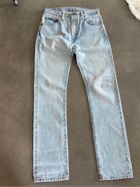 Men’s 1967 505 slow drag Levi’s jeans in good condition size 30